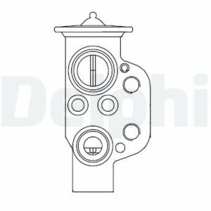 DELPHI AUDI Расширительный клапан кондиционера Q3 11-