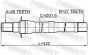 Піввісь права 27x422x26 IX35/TUCSON 09-14, фото 2 - інтерент-магазин Auto-Mechanic