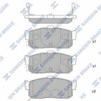 Колодки тормозные дисковые