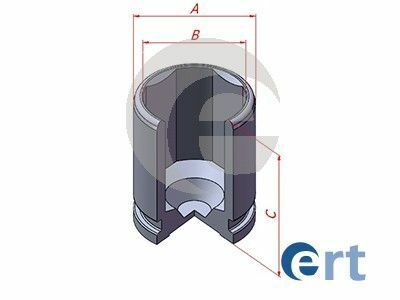 Поршень супорта (заднього) Citroen C4/Peugeot 308 13- (38x53mm) (Bosch)