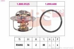 SUBARU Термостат 88S° Impreza 1.5 08-