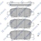Колодки гальмівні дискові (комплект 4 шт)