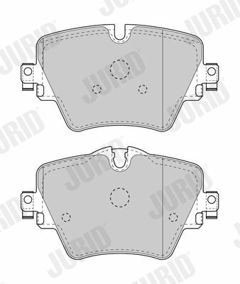 JURID BMW Тормозные колодки передн.1 F40,2,3 G20,4,5 G30,X1 F48,X2,X3 G01,X4