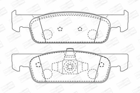 Колодки гальмові передні Sandero 12-, Logan 12- RENAULT