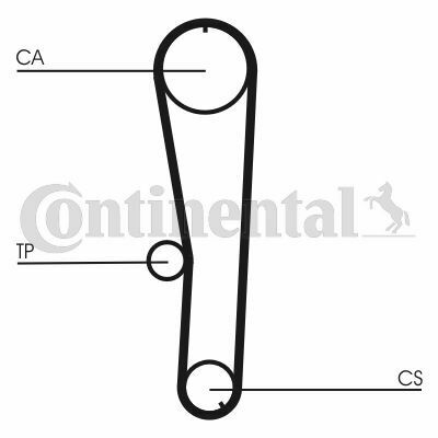 Ремінь ГРМ Daihatsu Cuore V/VI/Move/Sirion/Trevis/YRV 1.0i 98- (25x111z)