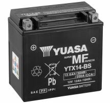 Акумулятор 12V 12,6Ah MF VRLA Battery YTX14-BS(сухозаряжений)