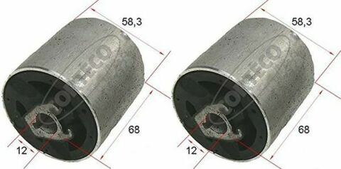 Сайлентблок важеля (переднього/зверху/ззаду) BMW (E39) (к-кт)