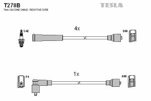 Кабель запалювання к-кт TESLA Opel Omega 88-90 2,4i 