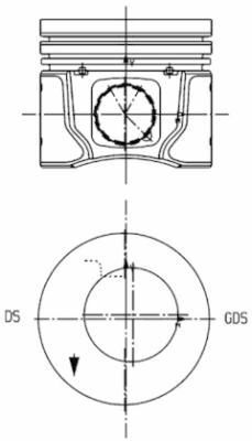 Поршень Ford Focus II 1.8TDCi 04-12 (82.50mm/STD)