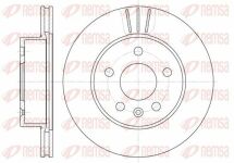 Диск гальмівний передній Mercedes-Benz Vito 108–110D/113–114 96–