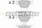 Гальмівні колодки пер. BMW 5(E60)/7(E65) 02-10 (ATE) (155,1x68,5x20,3), фото 1 - інтерент-магазин Auto-Mechanic