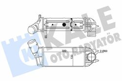 Интеркулер Citroen C4 I, Peugeot 307 1.6/2.0 HDI