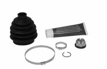 Пильовик шарніра рівних кутових швидкостей з елементами монтажу