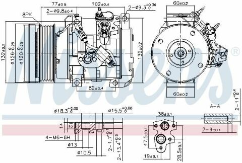 Компресор  TOYOTA  LAND  CRUISER  J200  (08-)  4.7  i  V8