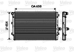 Радиатор охлаждения VW Caddy III 1.6/2.0TDI 10- (AT/+/- AC) Радиатор охлаждения VW Caddy III 1.6/2.0TDI 10- (AT/+/- AC)