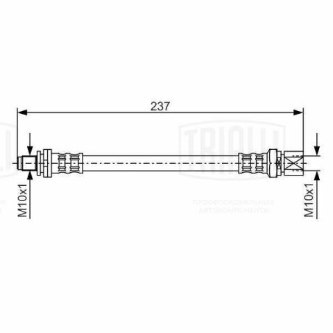 Гальмівний шланг Гальмівний шланг