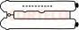 Прокладка кришки клапанів Opel Omega B 2.0 16v, фото 1 - інтерент-магазин Auto-Mechanic