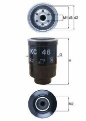 Фильтр топливный Galant II/Mazda 323/L200/L400/Lancer/Pajero 80-