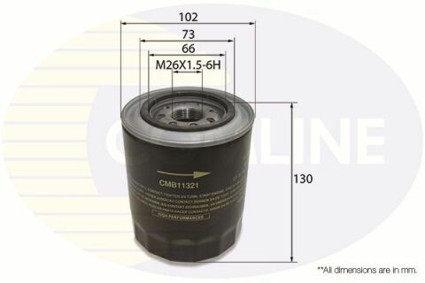 CMB11321 Comline - Фильтр масла (аналог WL7154/OC274)