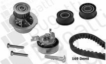 Комплект ГРМ (насос+ремень+3шт.ролика+крепление) Astra F 1,4 1,6 1,8 OPEL