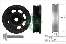 Шкив коленвала Audi A1/A3/Q2/Skoda Fabia/Kamiq/VW Caddy 1.0 15- (с болтом)
