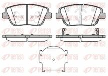 Гальмівні колодки передні Hyundai Sonata NF, Kia Optima 2009– Гальмівні колодки передні Hyundai Sonata NF, Kia Optima 2009–