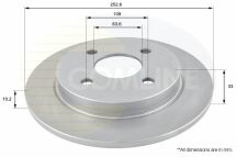 Диск тормозной с покрытием Диск тормозной с покрытием