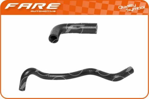 Шланг радиатора комплект 9563+9564