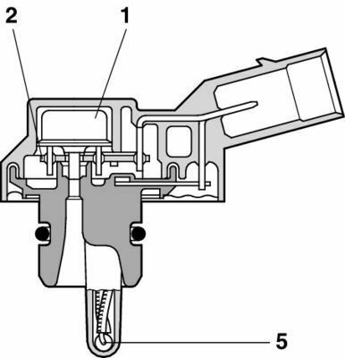 Датчик тиску палива Volvo C30/S60/XC70/XC90 2.5-4.4 00-10