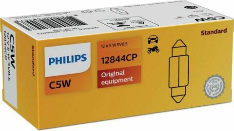 12844CP (PHILIPS) C5W 12V 5W SV8,5