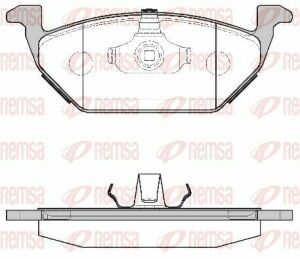 Гальмівні колодки перед. AUDI A2, A3 VW Bora, Golf IV SEAT SKODA