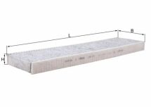 Фільтр салону Mini Mini 01- (вугільний)