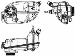 Расширительный бачок MB W246/C117/W176