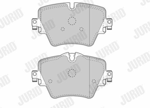 JURID BMW Гальмівні колодки передн.1 F40,2,3 G20,4,5 G30,X1 F48,X2,X3 G01,X4