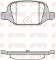 Тормозные колодки дисковые задние FIAT Doblo 00-13, Punto 03-10, Qubo 08-19, 500 07-20, Idea 03-12, Panda 03-12; CITROEN Nemo 08-17; LANCIA Ypsilon 03-11, Musa 04-12, фото 1 - интернет-магазин Auto-Mechanic