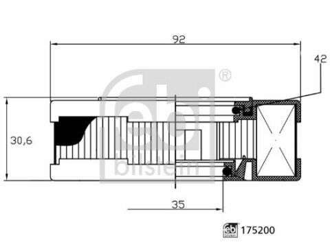 Фильтр сапуна Iveco Daily/Fiat Ducato/Peugeot Boxer/Citroen Jumper 3.0 06-