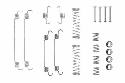 Комплект пружинок колодок ручника Citroen C2/C3/C4/Peugeot 208/301 02-