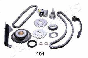 JAPANPARTS NISSAN  К-т цепи (полный) привода ГРМ Almera,Sunny 1.4,1.6 90-