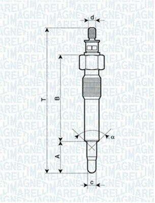 GLOW PLUG LANCIA, OPEL, PEUGEOT, RENAULT [062583202304]