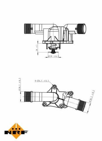 Термостат BMW 3 (E36) M44 95-98 (95°C)