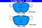 Колодки гальмівні (передні) BMW X5 (E70/F15/F85) 06-18/X6 (E71/E72/F16/F86) 08-19 (Ate), фото 6 - інтерент-магазин Auto-Mechanic