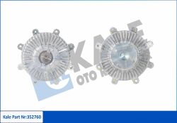 Вискомуфта вентилятора радіатора Hyundai Galloper, H-1/Starex/100 2.5D/TD 93–