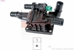 Термостат (Made in Italy!)  с корпусом Berlingo 1,6HDI 05-, FORD 1,4-1,6TDCI 04-, FIAT.