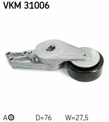 Натяжний ролик, поліклиновий ремінь