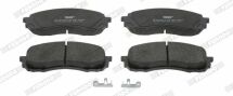 Комплект гальмівних колодок з 4 шт. дискові