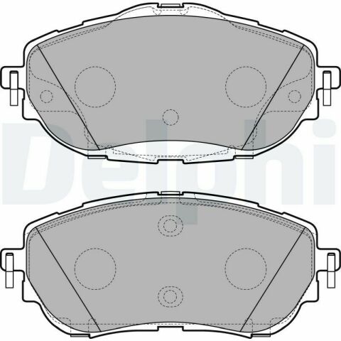 Колодки гальмівні (передні) Toyota Auris II/Corolla 12- (Bosch)