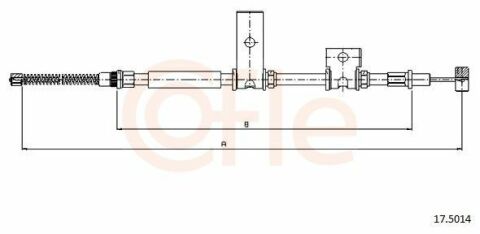 Трос ручника Трос ручника
