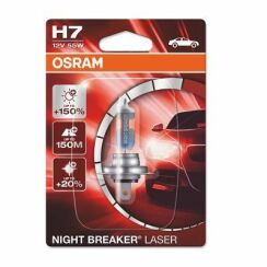 Автолампа H7 12V 55W Night Breaker Laser +150%