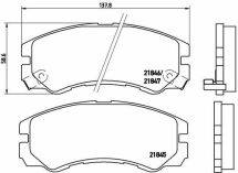 Гальмівні колодки дискові