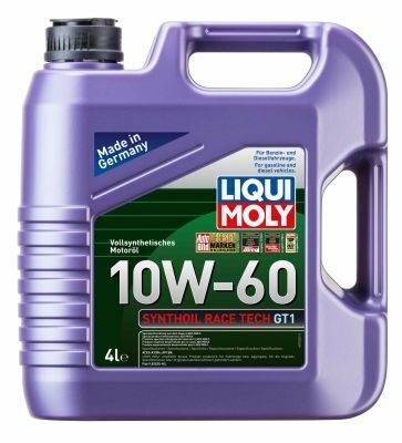 Моторна олива LIQUI MOLY Synthoil Race Tech GT1 10W-60, 4 літри